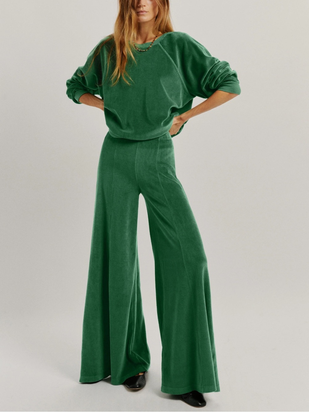Suzi Kondi Emerald Megalo Pants-Terry